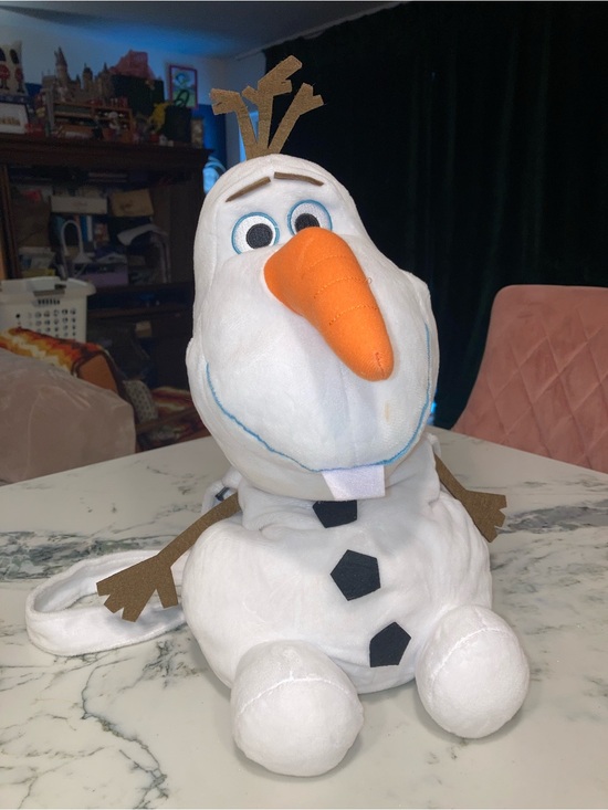 Disney Handbags - Altered Disney Costume Olaf Plush Crossbody bag